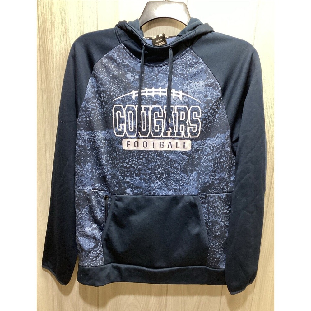 RUSSELL Men's (Size L) Long Sleeve Hooded Sweatshirt 100% Polyester